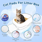 Cat Pads 50 ct Super Absorbent Pet Pee Pads Compatible - Image 3