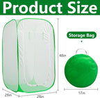 48" x 28" x 28" Pop Up Garden Mesh Plant Cover, Plant Protectors Mesh Plant - Image 2