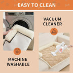 HAOMAIJIA Dog Couch Bed for Medium Dogs, Non Slip Pet Couch Covers for Sofa - Image 7