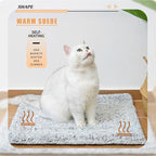 Two Uses'Cat Bed Mat, Self Warming&Cooling Cat Mat.12 * 20in.Hot/Cold Mat - Image 2