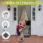 Magnetic Screen Door -Fit for Door Size:32x78 Inch, Screen Door Size - Image 5