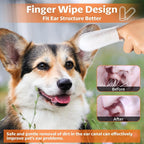 OBSEDE Dog & Cat Ear Wipes, Removes Wax & Odor – Daily Pet Grooming Supplies - Image 3