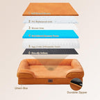 EHEYCIGA Orthopedic Dog Bed for Small Dogs, Waterproof Memory Foam Small Dog - Image 5
