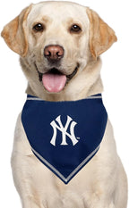 Pets First MLB New York Yankees TIE Bandana, Small/Medium. Dog Bandana Scarf Bib - Image 6