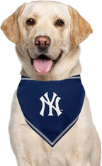 Pets First MLB New York Yankees TIE Bandana, Large/X-Large. Dog Bandana Scarf - Image 5