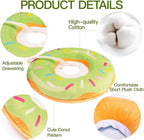 Cat Cone Collar Soft, Cute Cat Donut Collar After Surgery, Adjustable Kitten - Image 5