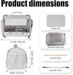 Small Bird Travel Carrier Cage for Long Tail BirdCockatiel Parakeet Parrot - Image 2