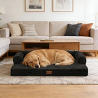 Orthopedic Dog Beds for Extra Large Dogs, Waterproof Egg Crate Foam XL Dog Bed - Image 9