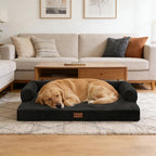 Orthopedic Dog Beds for Large Sized Dogs, Waterproof Egg Crate Foam Medium Dog - Image 9