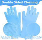 Pet Grooming Gloves—Heat Resistant Dog Washing Gloves - Image 4