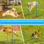 Dog Agility Training Equipment, 72-Piece Obstacle Course Training Starter Kit - Image 3