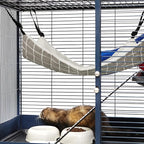 Jetec 2 Pack Cat Hammock for Cage, Catio Accessories Reversible Soft Cats Bed - Image 7