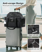 Pecute Expandable Pet Carrier Airline Approved Dog Cat Carrier, Breathable - Image 5