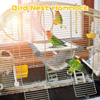 BWOGUE Winter Warm Bird Nest Bed Hanging Hammock Snuggle Hut Parrot House Tent - Image 6