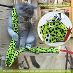 Interactive Cat Toy Wand with Catnip Mouse, Cat Teaser Wand Rainbow String - Image 3