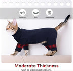 PUMYPOREITY Easy-On Cat Shirt, Soft Stretchy Cat Sweater - Image 3