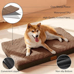 Patas Lague Orthopedic XL Dog Bed Large Sized Dog 42''X28'', Soft Waterproof - Image 3