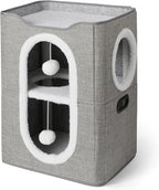 Amazon Basics 2-Cube Cat House by AmazonBasics
