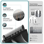 Deshedding Dog Brush for Long Hair – Gentle Deshedding tool for Dogs & Cats – - Image 3