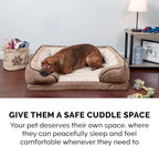 Furhaven Orthopedic Dog Bed for Large Dogs w/ Removable Bolsters & Washable - Image 11
