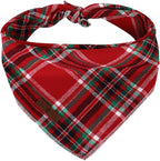 Lionet Paws Christmas Dog Bandana Washable Cotton Handkerchief Scarf Triangle by lionetpaws