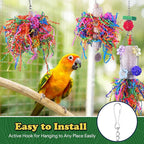 Bird Toys, Parakeet Foraging Toy, Hanging Chewing Toy, Bird Cage Accessories – - Image 6