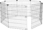 Amazon Basics Foldable Octagonal Metal Exercise Dog Playpen by AmazonBasics