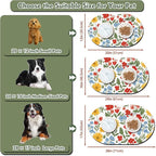 Pet Feeding Mat – 20''x12'' Absorbent Dog Food Mat, Pet Water Mats Protect Floor - Image 4