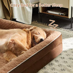 WNPETHOME Dog Beds for Large Sized Dogs, Washable Orthopedic Dog Couch Sofa Bed - Image 3