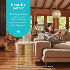 Homedics Air Purifier T22, 5-in-1 Tower Air Purifier, 99% HEPA-Type Filtration - Image 2