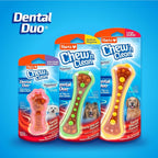 Hartz Chew 'n Clean Dental Duo Dog Treat & Chew Toy, Color Varies, Extra Small - Image 6