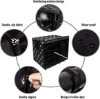 Pet Prime Dog Crate Cover for Wire Cages 24 30 36 42 48 Inch Outdoor Pet Kennel - Image 2