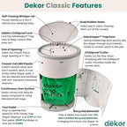 Diaper Dekor EKO Classic Diaper Pail - Image 2