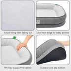 Orthopedic Dog Bed for Large Dogs Sofa Bed - Image 4