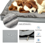 Waterproof Dog Bed Cover, Washable Removable Pet Dog Crate Pad Replacement Cover - Image 6