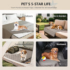 gogobunny 3X Stronger Waterproof Pet Blanket, Scratch Proof Furniture Protector - Image 8