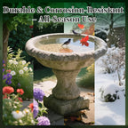 Bird Bath Copper Disk, 99.99% Pure Copper Metal Disc Bird Bath Cleaner - Image 7