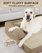 KSIIA Washable Dog Bed XXXL Senior Dog, Orthopedic Warm Soft Pet Sofa - Image 6