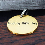Ultra Joys Cat ID Tag Personalized Pet Tags, Durable Stainless Steel Small Pet - Image 5
