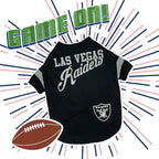 NFL Las Vegas Raiders Dog & Cat T-Shirt, Large. Football PET TEE - Image 4
