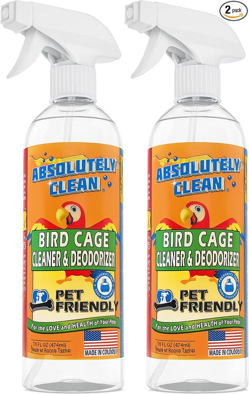 Absolutely Clean Amazing Bird Cage Cleaner and Deodorizer by AbsolutelyClean