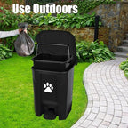 Outdoor Dog Poop Trash Can - Image 2