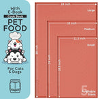 Dog Food Mat - 24x15 Raised Edges Dogs Mat - Image 2