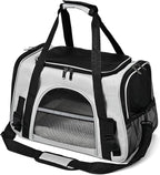 Dog Cat Carrier Soft for Small Pet Up to 16 Lbs TSA Airline Approved Travel by Unknown