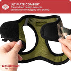 Downtown Pet Supply Step in Dog Harness No Pull, Camo Green - Image 6