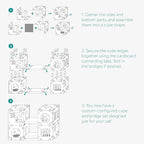 Navaris Modular Cardboard Cat House - Image 4