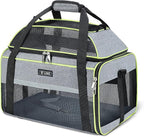 Lekereise Top-Expandable Pet Carrier 17x11x9.5 Inch Alaska Hawaiian Airline by Lekereise