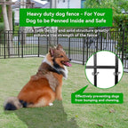 Heavy Duty Dog Playpen: 24 Steel Panels 40" Height, Square Steel Pipe - Image 5