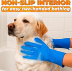 Cat & Dog Washing Gloves for Bathing – 2-in-1 Design Dog Scrubbing Gloves for - Image 8