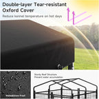 2PCS Dog Kennel Outdoor, Outside Dog Kennel - Image 6